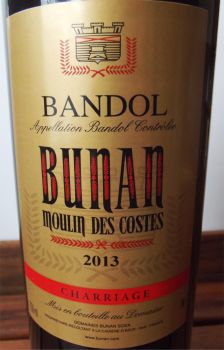 Domaines Bunan: 6 Flaschen Moulin des Costes Bandol Rouge Charriage 2016 in original Holzkiste