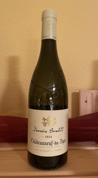 Domaine Benedetti: Châteauneuf du Pape Blanc 2023