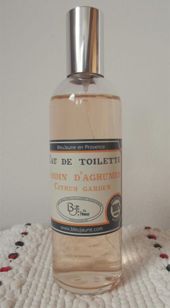 Savonnerie BleuJaune: Eau de Toilette de Grasse 'Jardin d'Agrumes'