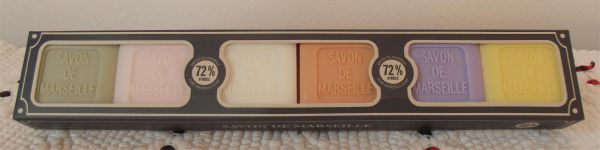 Savonnerie BleuJaune: Set mit 6 Gästeseifen Savon de Marseille