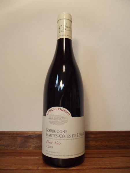 Domaine Chevrot: Hautes Côtes de Beaune 2009